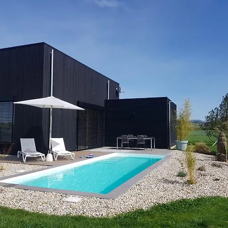 Der Schwarzbau - Luxus Ferienhaus Runding Exterior photo